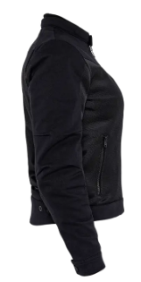 Geacă textilă pentru femei JOHN DOE AERO MESH BLACK