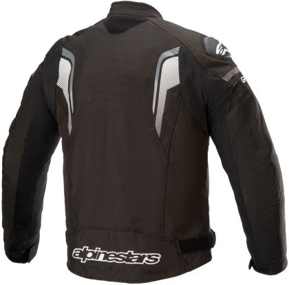 Υφασμάτινο μπουφάν μοτοσικλέτας ALPINESTARS T-GP PLUS R V3 ΜΑΥΡΟ/ΛΕΥΚΟ/ΣΚΟΥΡΟ ΓΚΡΙ