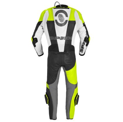 Кожен мото екип SPIDI DP-PROGRESSIVE PRO Black/Fluo