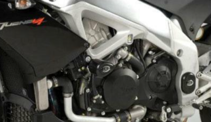 Краш тапи R&G RACING Aero Crash Protectors Black Aprilia Tuono V4 11-13 / R 15-16