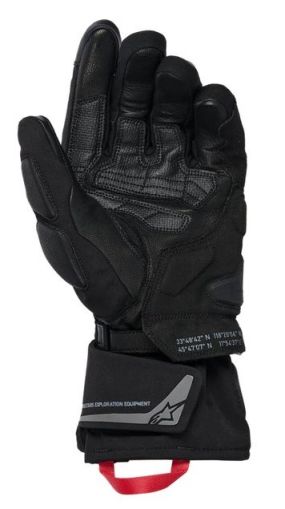 Motorcycle gloves ALPINESTARS WT-8 GTX Black