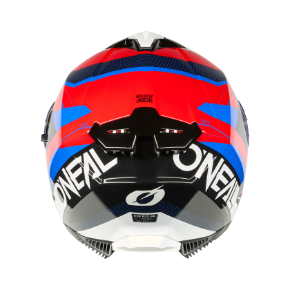 Каска O'NEAL CHALLENGER EXO BLACK/WHITE/RED/BLUE V.25