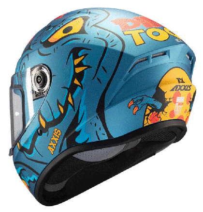 AXXIS DRAKEN S DINOTOON C7 helmet