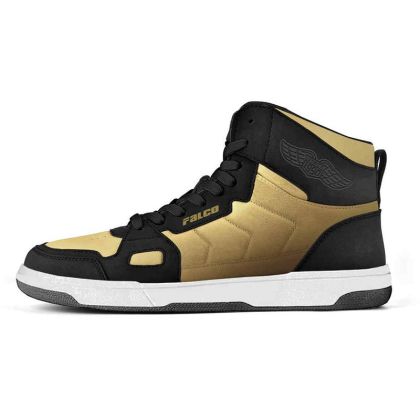 Ghete moto dama FALCO HARLEM GOLD