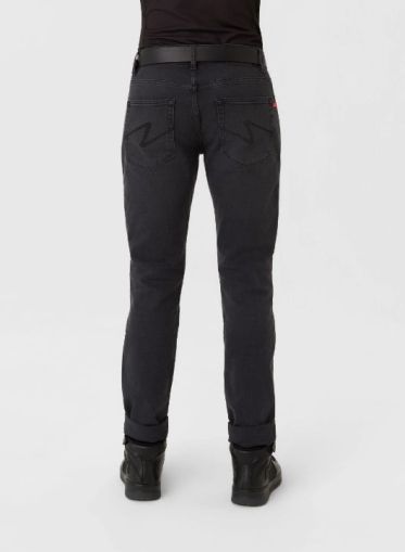 Мото дънки PANDO MOTO ROBBY BLACK - Slim-fit Cordura®