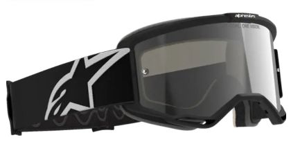 Мотокрос очила ALPINESTARS VISION 5 CORP 2 BLK WH MIR MIRROR-SILVER