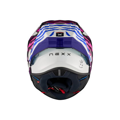 Helmet NEXX X.R3R ZIGER PURPLE/BLUE