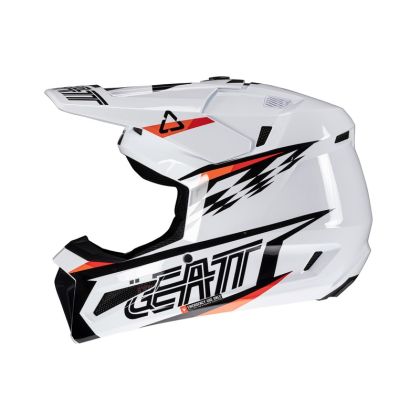 Παιδικό κράνος motocross LEATT Kit Moto 3.5-Λευκό V25