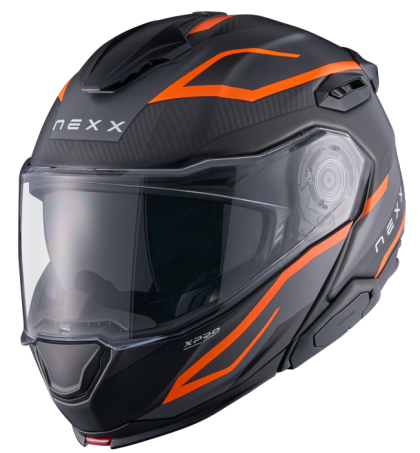 Casca NEXX X.LIFETOUR FLIP UP PRO MILE ORANGE GREY