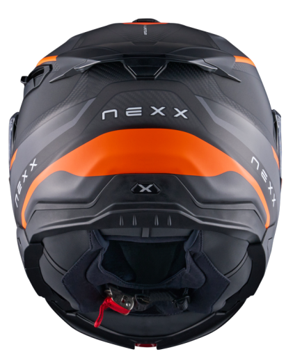 Casca NEXX X.LIFETOUR FLIP UP PRO MILE ORANGE GREY
