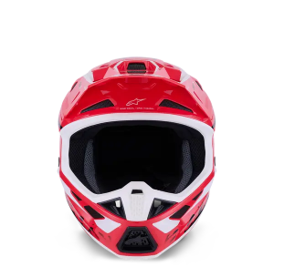 Cască motocross ALPINESTARS SM7 DEED ROȘU/NEGRU/ALB