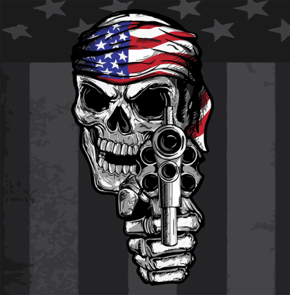 FLYDANNA COTN USA GUNSKL Head Towel