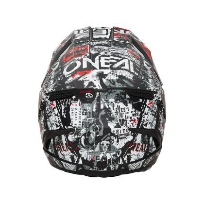 Κράνος Motocross O'NEAL 3SERIES ATTACK ΜΑΥΡΟ/ΛΕΥΚΟ V.25