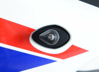 Φλας LED μοτοσικλέτας R&G RACING Aero Φλας LED Μαύρο / Φακός Διαφανής (Ζεύγος), Εμπρός & Πίσω