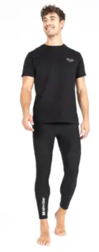 Pantaloni scurți termici JOHN DOE BASELAYER XTM BLACK