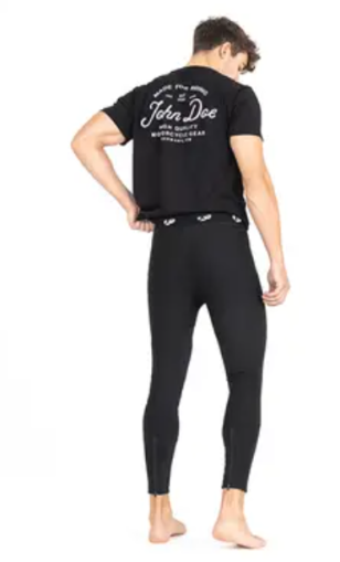 Pantaloni scurți termici JOHN DOE BASELAYER XTM BLACK