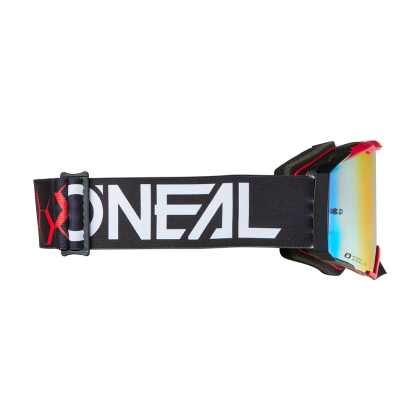 Мотокрос очила O'NEAL B-33 HEXA BLACK/RED - RADIUM RED V.26