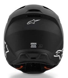 Κράνος μοτοκρός ALPINESTARS SM3 ΜΑΥΡΟ-ΜΑΤ