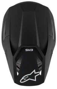Κράνος μοτοκρός ALPINESTARS SM3 ΜΑΥΡΟ-ΜΑΤ