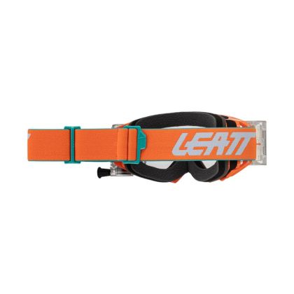 LEATT Vizion 3.5 Roll-Off-Orange Clear 90 VLT Motocross Goggles