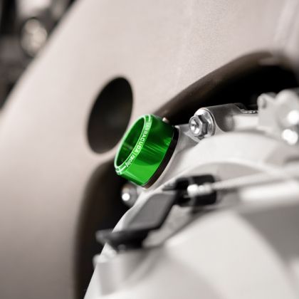 Color attachment for BARRACUDA OIL SAMPLE Ø28 GREEN