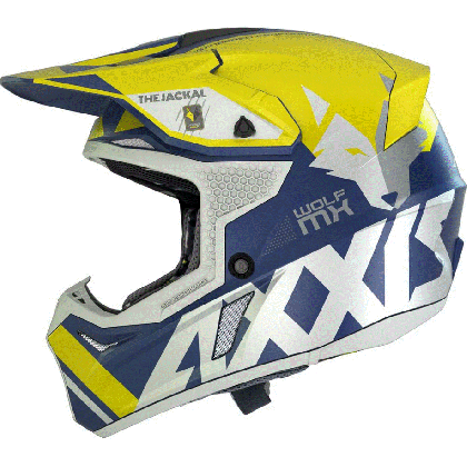 Motocross helmet AXXIS WOLF JACKAL A3