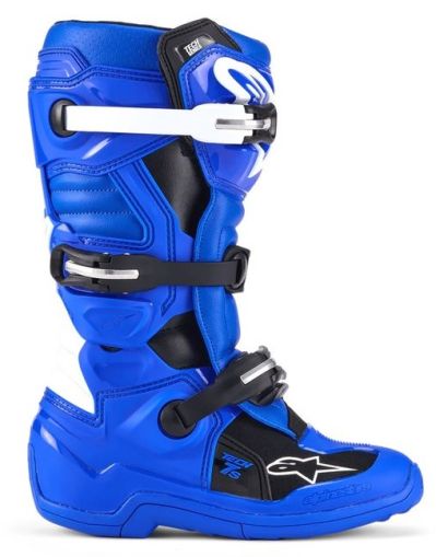 Παιδικές μπότες motocross Alpinestars TECH Tech 7S ΜΠΛΕ/ΜΑΥΡΟ/ΛΕΥΚΟ