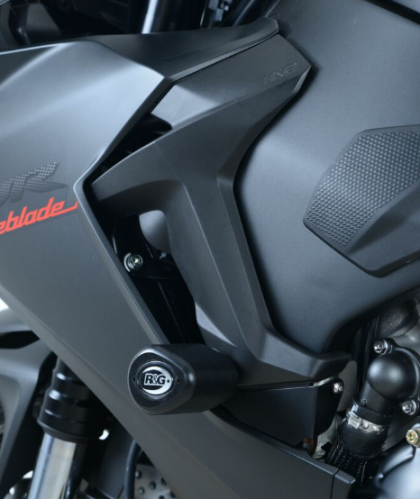 Краш тапи R&G RACING Aero Crash Protectors Black Non Drill Kit Honda CBR1000RR 17-19