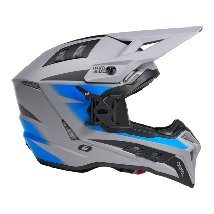Κράνος Enduro O'NEAL EX-SRS MAGMA ΓΚΡΙ/ΜΠΛΕ V.27
