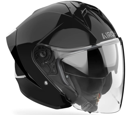 Κράνος scooter AIROH H21 ΜΑΥΡΟ ΓΥΑΛΙΣΤΕΡΟ