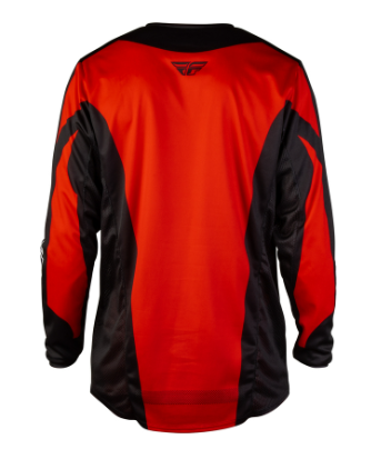 Motocross shirt FLY RACING Kinetic Fade - Red/Black/White
