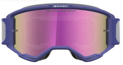 Ochelari motocross ALPINESTARS VISION 5 DRAG RED PURPLE MIRROR-PINK