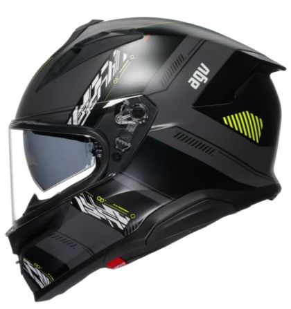 Cască AGV K7 MPLK KYBER GRI MAT/GALBEN FLUO