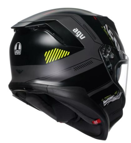 Cască AGV K7 MPLK KYBER GRI MAT/GALBEN FLUO