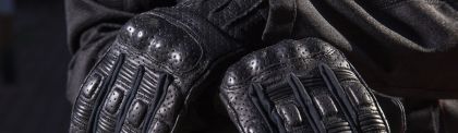Mănuși de piele de damă 70 DE grade SUMMER URBAN BLACK