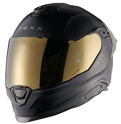 Helmet NEXX Y100R SUBSONIC BLACK GOLD MATT
