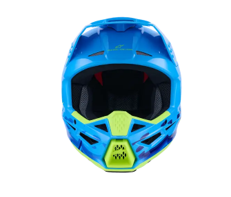 Κράνος μοτοκρός ALPINESTARS SM3 FORCE CYAN
