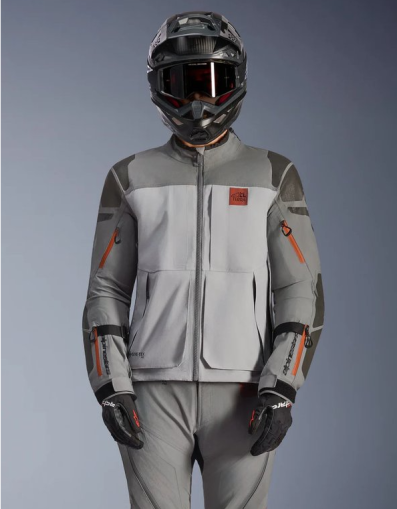 Motorcycle jacket ALPINESATSR Nazca 3L GTX Dark Gray
