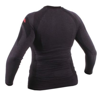 Top termic pentru femei ADRENALINE LÂNĂ MERINO NEGRU