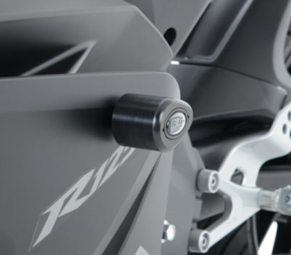 Crash plugs R&G RACING Aero Crash Protectors Black Yamaha YZF-R125 15-18