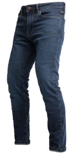 Blugi motociclisți JOHN DOE PIONEER MONO INDIGO BLUE