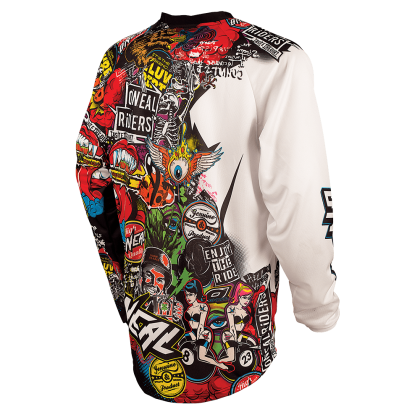 Tricou motocross O'NEAL MAYHEM CRANK MULTI