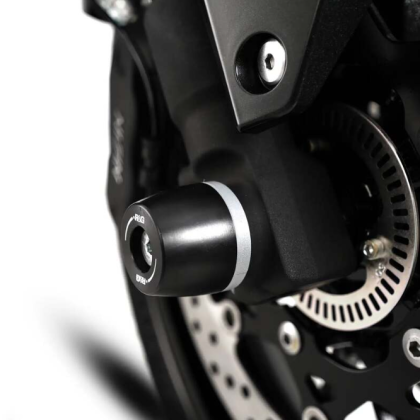 Προστατευτικά πιρουνιού R&G RACING για Suzuki GSX-8, τάπες πρόσκρουσης άξονα