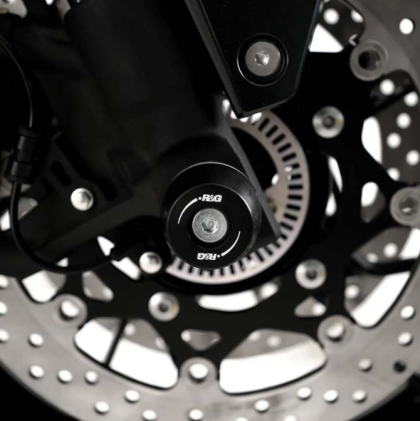 Προστατευτικά πιρουνιού R&G RACING για Suzuki GSX-8, τάπες πρόσκρουσης άξονα