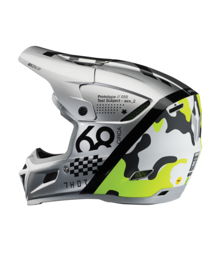 Casca motocross THOR REFLEX SPORT RIOT GREY/ACID MIPS