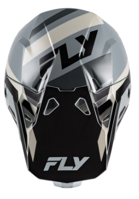 Детска мотокрос каска FLY RACING Formula CP Seal- Black/Grey/Light Grey