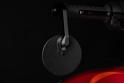 Handlebar mirror MOON BAREND-MIRROR ROUND M12 S GILLES M04-05-BD