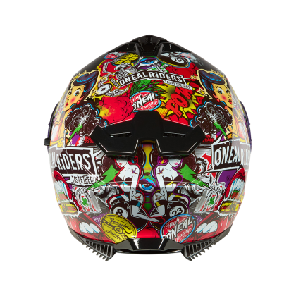 Helmet O'NEAL CHALLENGER CRANK BLACK/MULTI V.25