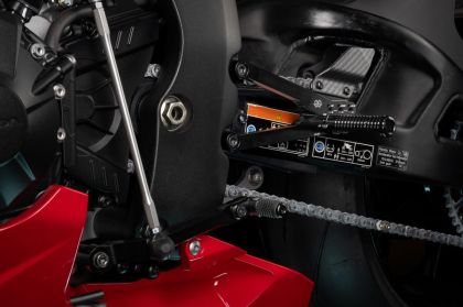 Fxr2 - rearset black HONDA GILLES FXR2-B001-B