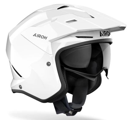 Kаска за скутер AIROH Kombakt WHITE Gloss